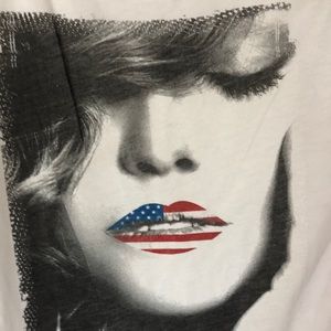 NWT ❤️🤍💙 Baseball T-shirt Sz M